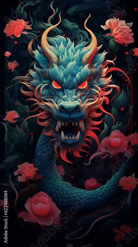 Wallpaper Mural  Traditional Chinese Dragon: A Symbol of Power and Fortune Torontodigital.ca