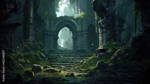 A fantastic and mysterious place worth discovering game art