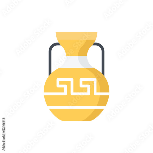 Amphora Flat Icon