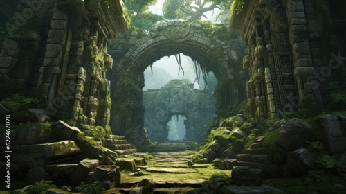 A fantastic and mysterious place worth discovering game art