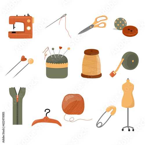 set of sewing accessories