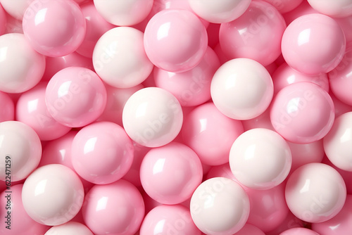 Ball background pink texture