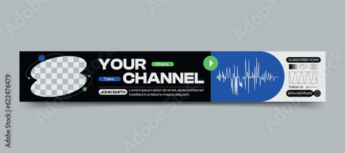Podcast YouTube Cover Template