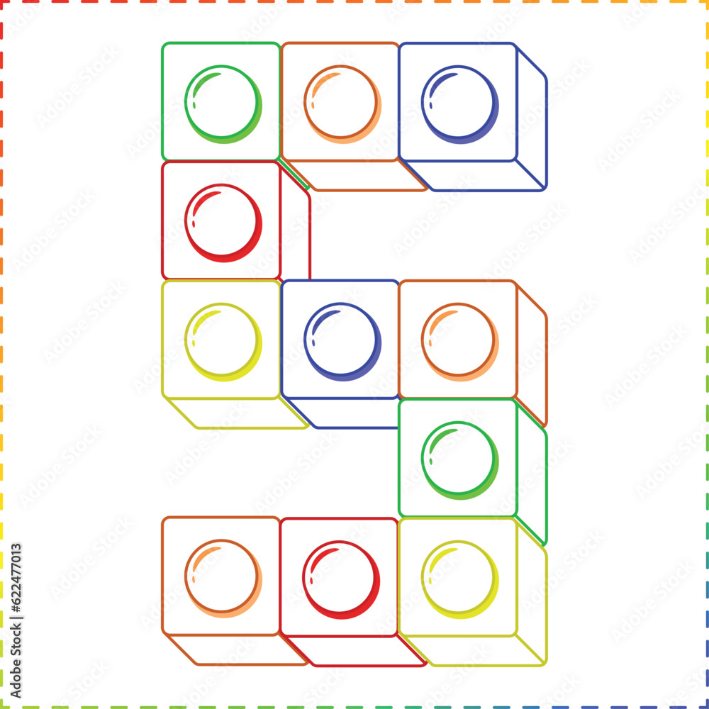 blocks Alphabet English letters blocks in coloring stroke modern style drawing blocks Alphabet English letters blocks in coloring stroke modern style drawing