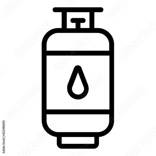 gas cyilinder icon