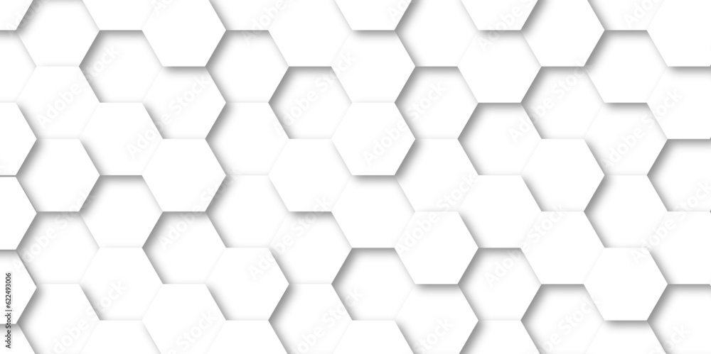 Background with white and black lines 3d Hexagonal structure futuristic white background and Embossed Hexagon , honeycomb white Background ,light and shadow ,Vector.
Background with white and black lines 3d Hexagonal structure futuristic white background and Embossed Hexagon , honeycomb white Background ,light and shadow ,Vector.