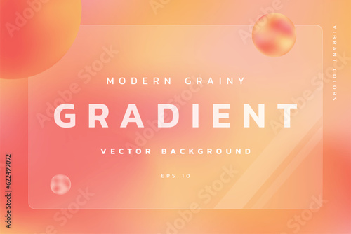 Abstract gradient peach color background premium vector