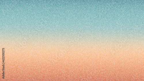 Pretty Blue-Green Teal, Light Yellow, and Orange Grainy Light Background