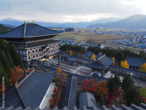 越前大仏清大寺からの眺め
