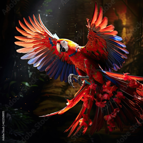 red and yellow macaw © Ultragen Master