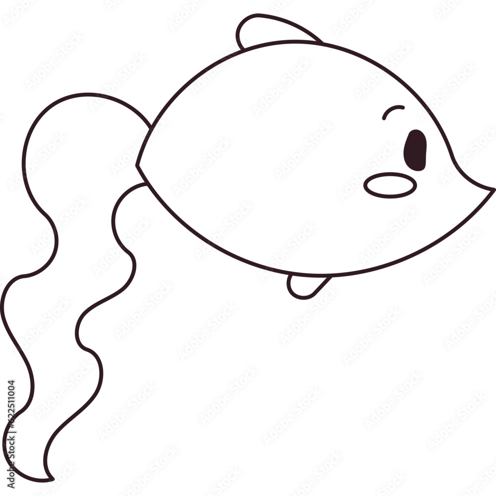 Fish Coloring Page Fish Coloring Page