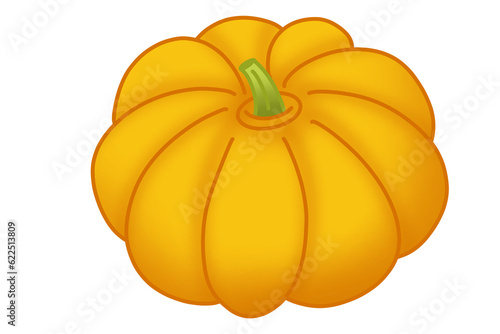 Colorful and appetizing vegetable illustration