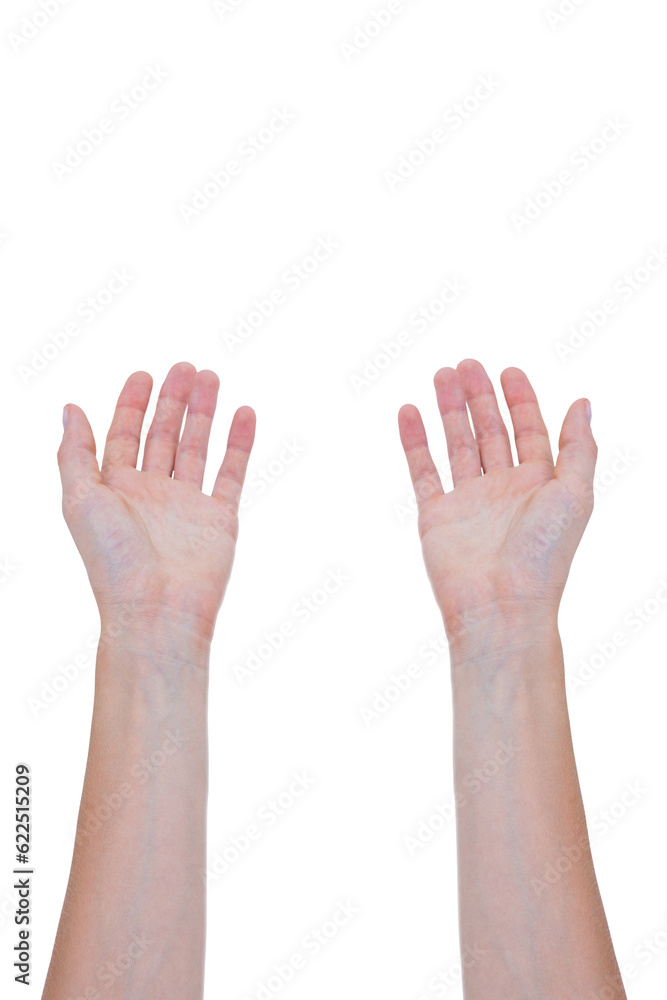Digital png photo of hands of caucasian man reaching on transparent background Digital png photo of hands of caucasian man reaching on transparent background