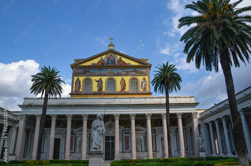 Basilica of Saint Paul behind the Walls in Rome