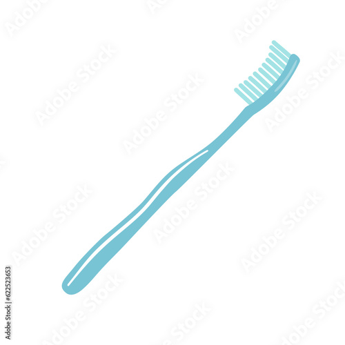 Toothbrush clipart. Tooth Care Equipment clipart. Dental Hygiene Accessory Symbol.