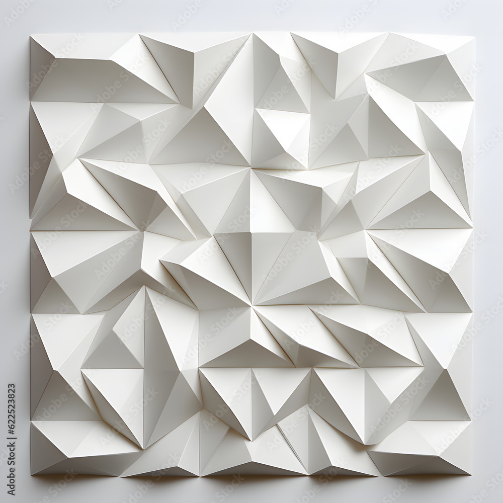 white geometric diamond pattern, generative ai white geometric diamond pattern, generative ai