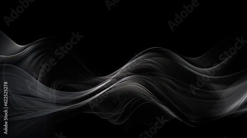 abstract smooth black background, closeup texture of black color