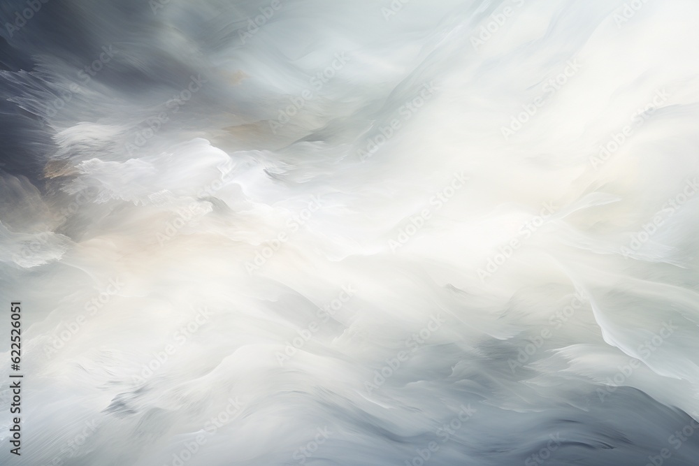 Obraz premium An Ethereal White Abstract Background Created with Generative AI