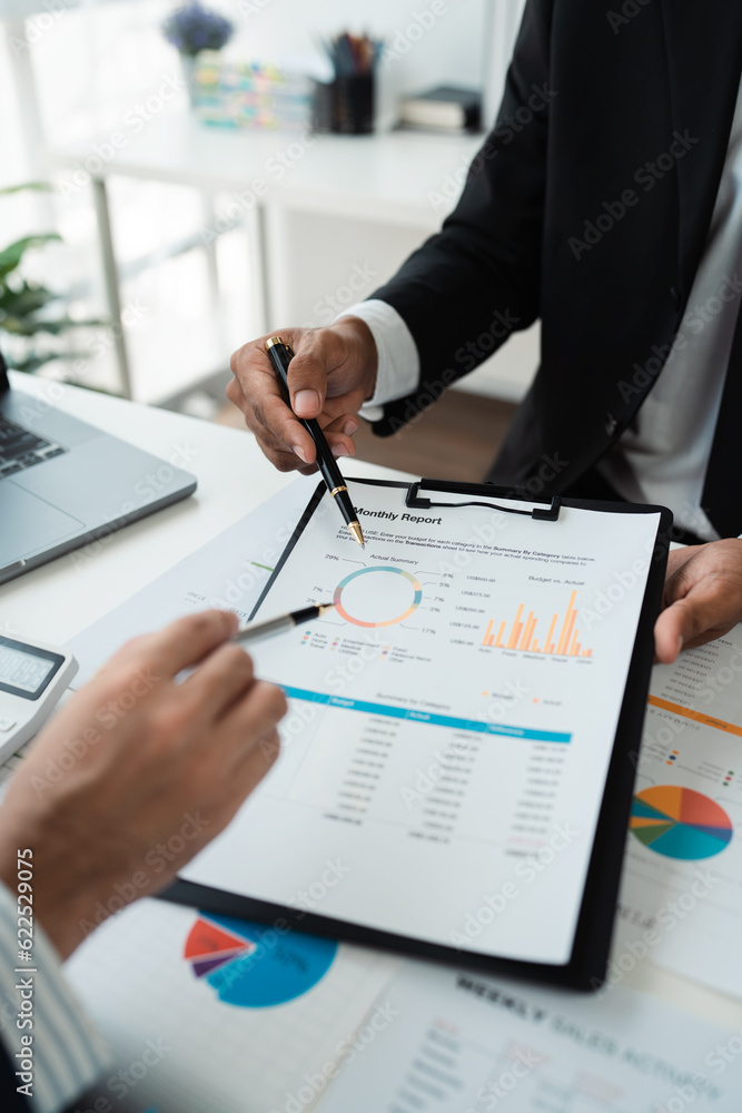 Business People Meeting In The Office Calculate Company Tax And business-people-meeting-in-the-office-calculate-company-tax-and