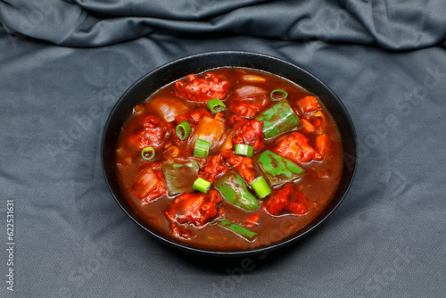 Chicken chilli sauce Chinese food