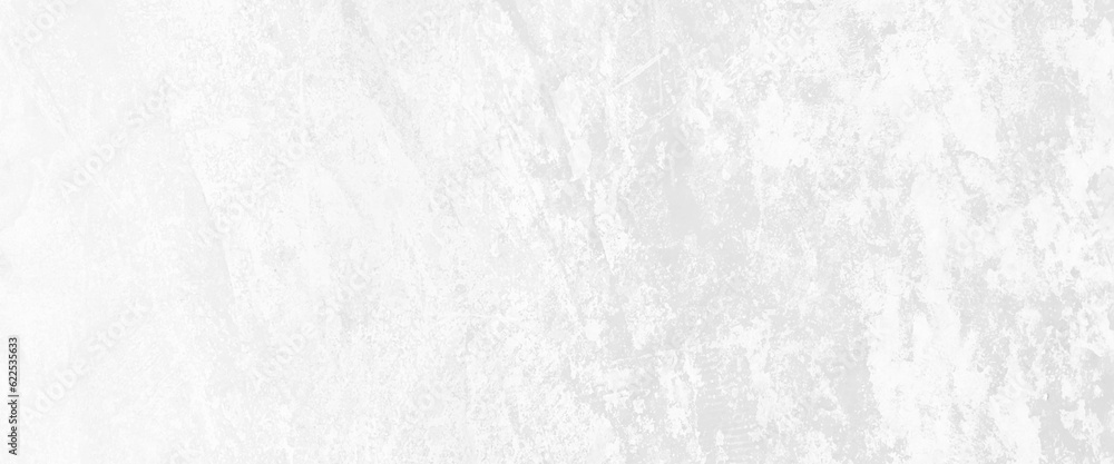 Obraz premium Wall distressed texture background. grunge concrete overlay texture, grunge white abstract monochrome background, vector pattern of scratches, white background on cement floor texture.