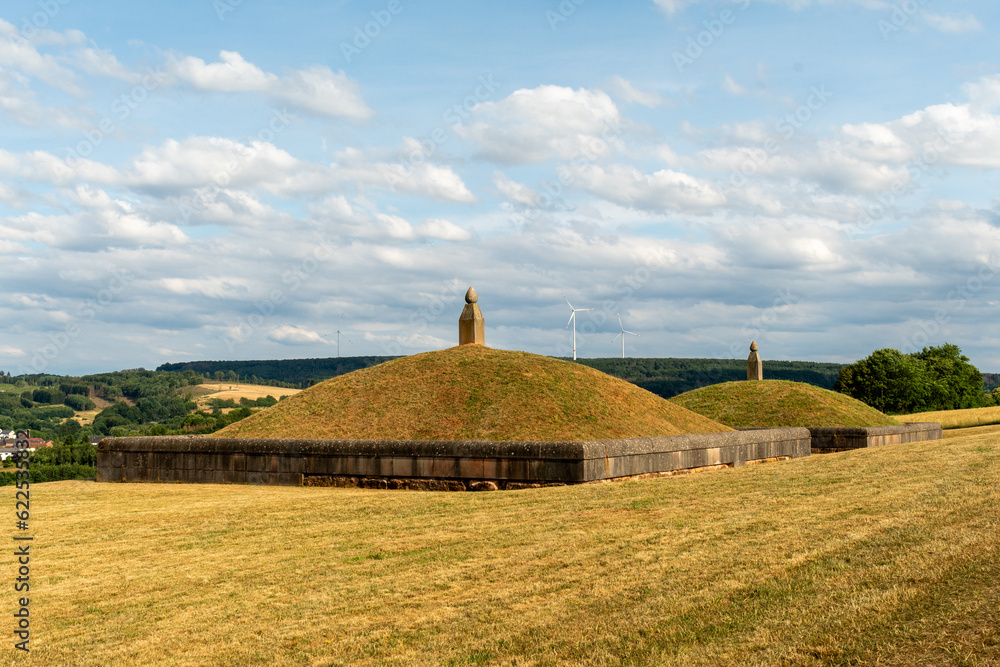 Roman burial mounds near Wadern Roman burial mounds near Wadern