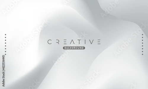 Abstract liquid gradient Background. Fluid color mix. Gray and White Color blend. Modern Design Template For Your ads, Banner, Poster, Cover, Web, Brochure, and flyer. Vector Eps 10