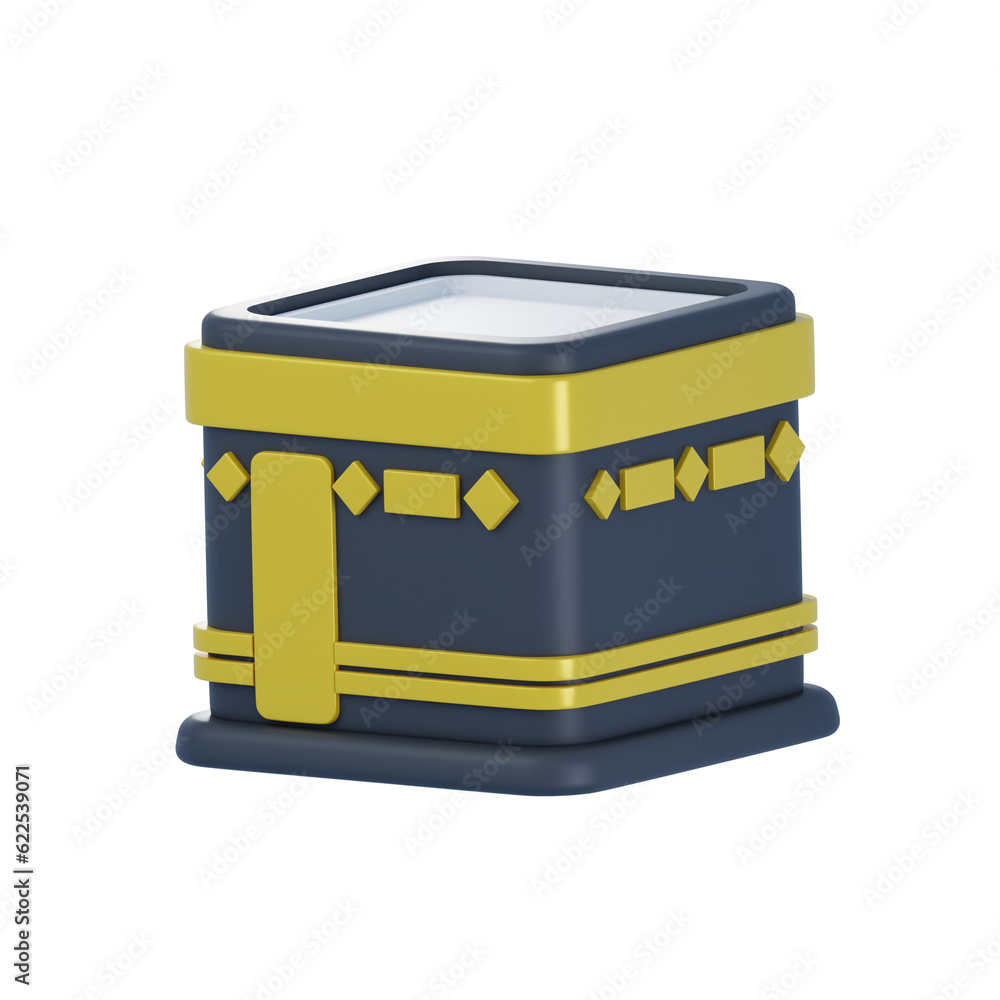 3D Kaaba Illustration 3D Kaaba Illustration