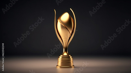 golden trophy for winner team