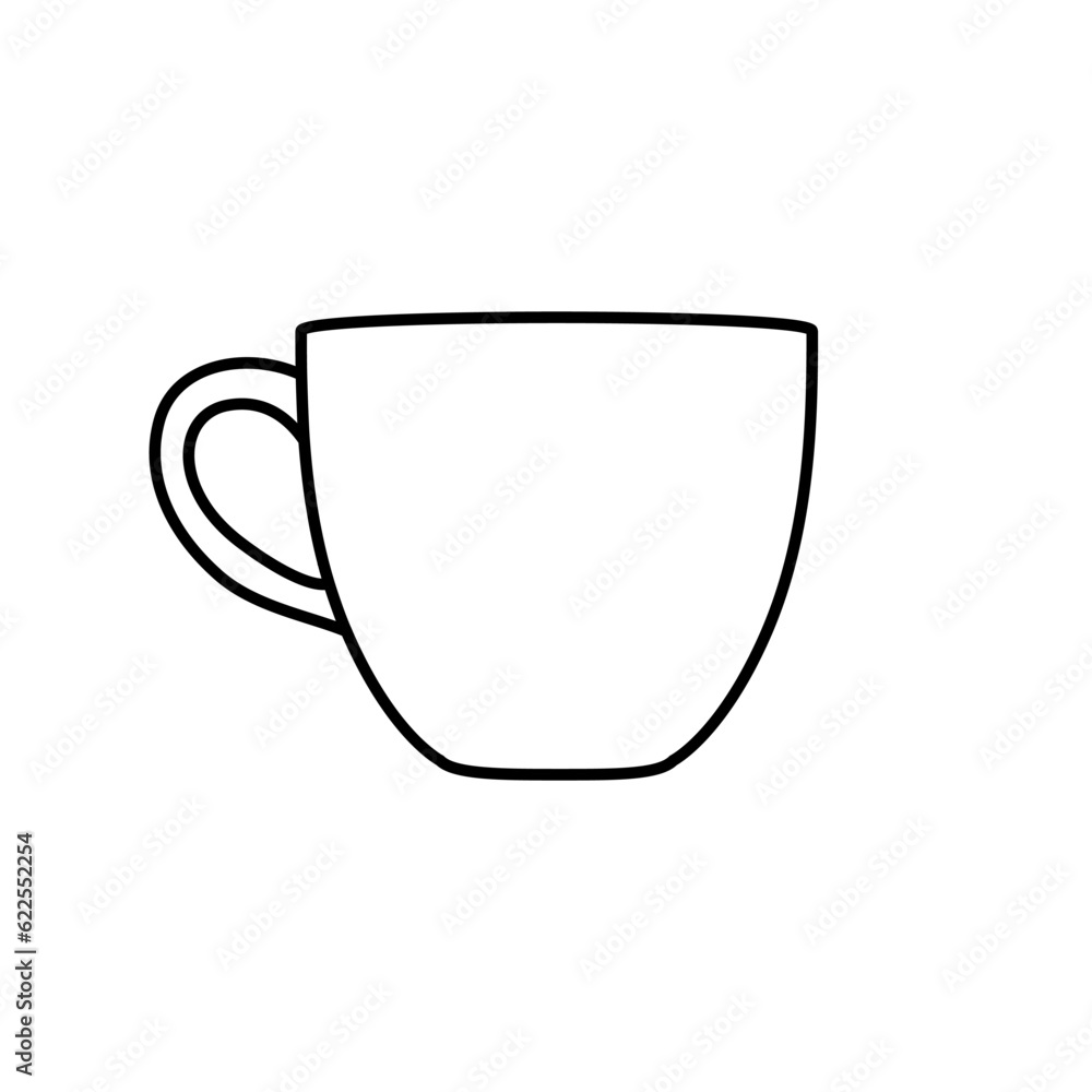 Coffee cup icon vector. Tea cup illustration sign. Mocha symbol. Tea logo. Hot drink mark. Coffee cup icon vector. Tea cup illustration sign. Mocha symbol. Tea logo. Hot drink mark.