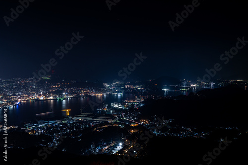 長崎稲佐山山頂展望台からの夜景
