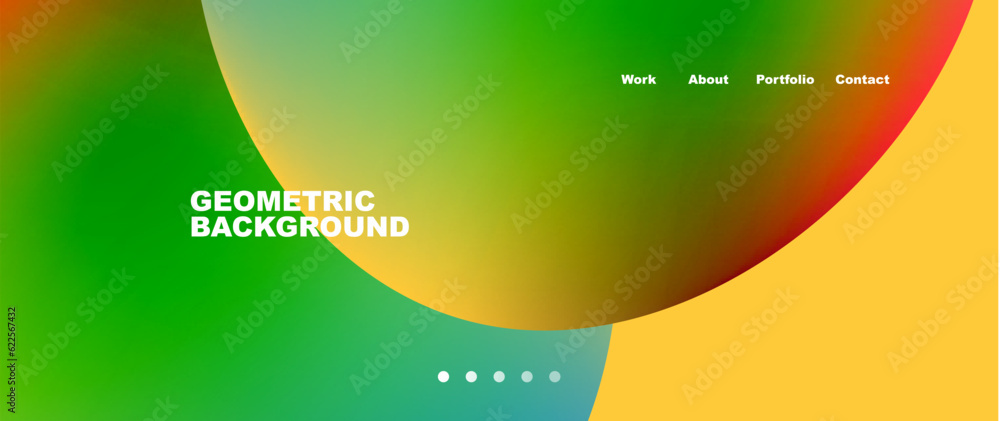 Liquid shapes with flowing gradient colors. Round elements and circles. Vector illustration for wallpaper, banner, background, leaflet, catalog, cover, flyer Liquid shapes with flowing gradient colors. Round elements and circles. Vector illustration for wallpaper, banner, background, leaflet, catalog, cover, flyer