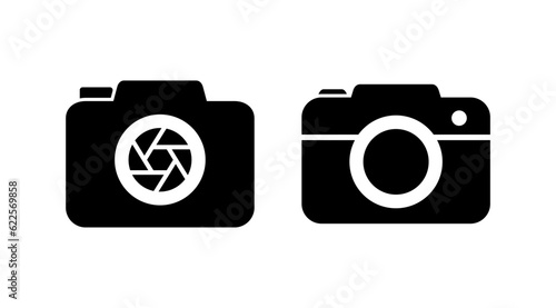 Camera Icon in trendy flat style isolated. Camera symbol web site design