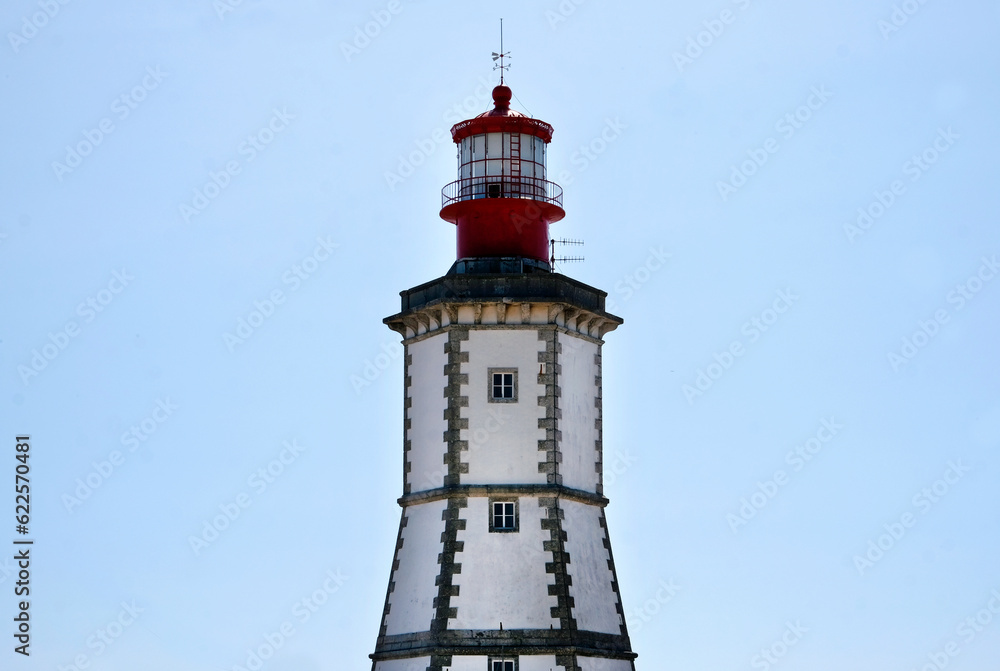 Lighthouse Cabo Espichel at the coast of Portugal on a sunny day Lighthouse Cabo Espichel at the coast of Portugal on a sunny day