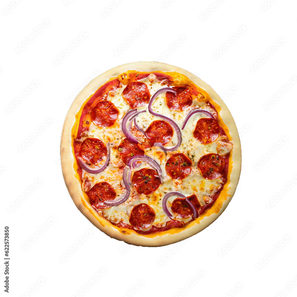 pizza isolated on white background pizza isolated on white background