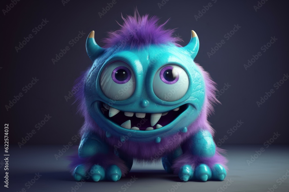 Monsters cute. Generate Ai Monsters cute. Generate Ai