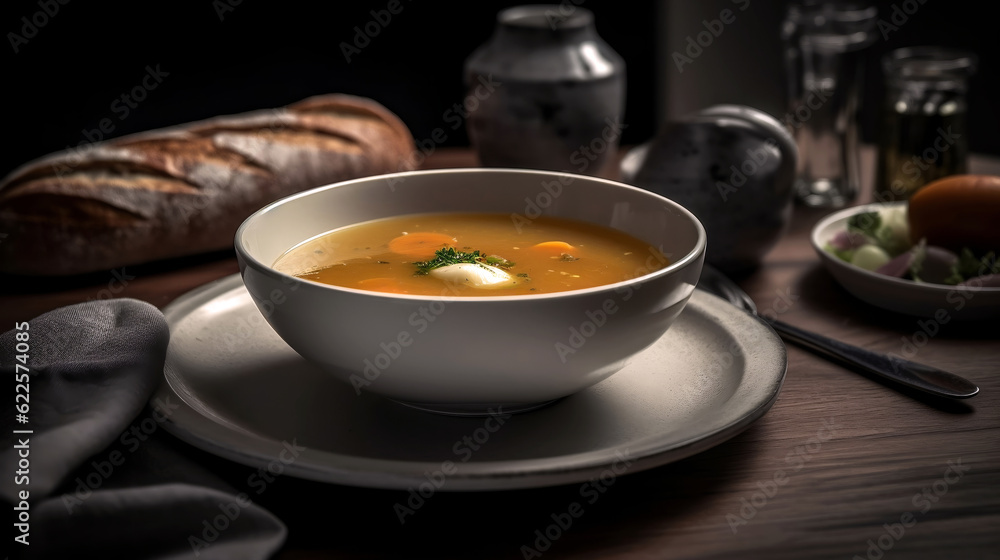 soup in a bowl soup in a bowl