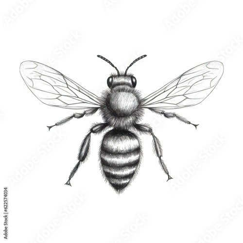 animal bee ai generated © sevector