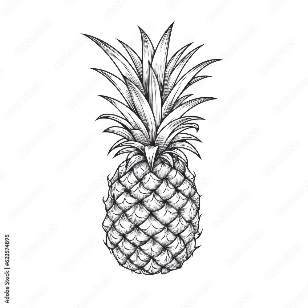 ananas pineapple ai generated ananas pineapple ai generated
