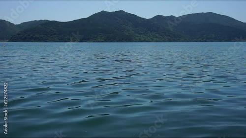 沖島から見た琵琶湖 （滋賀県近江八幡市, 2023年7月） photo