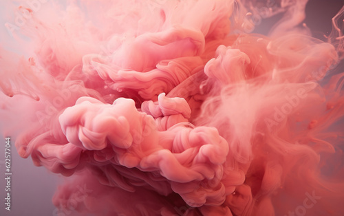 Colorful smoke background created with generative ai tecnology.