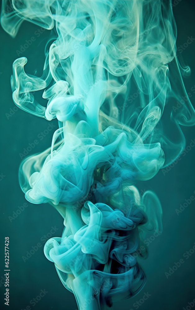 Fototapeta premium Colorful smoke background,created with generative ai tecnology.