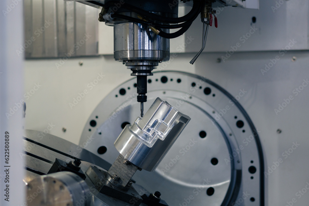 machine tool working in factory machine tool working in factory