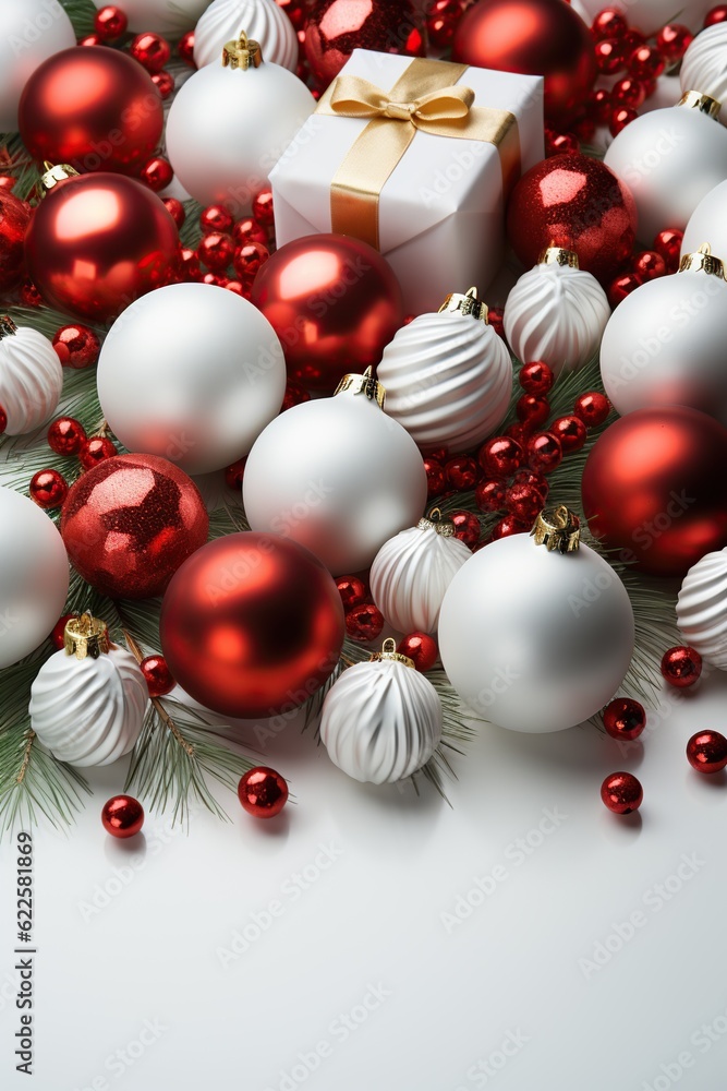 Illustration of Christmas background, AI Generated Illustration of Christmas background, AI Generated