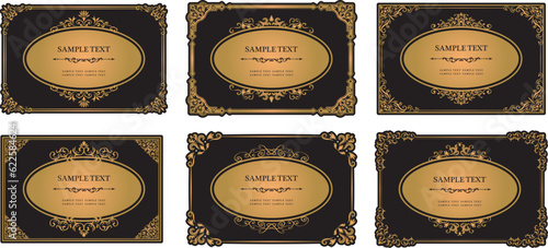 アンティーク　ビンテージ　フレーム飾り枠
