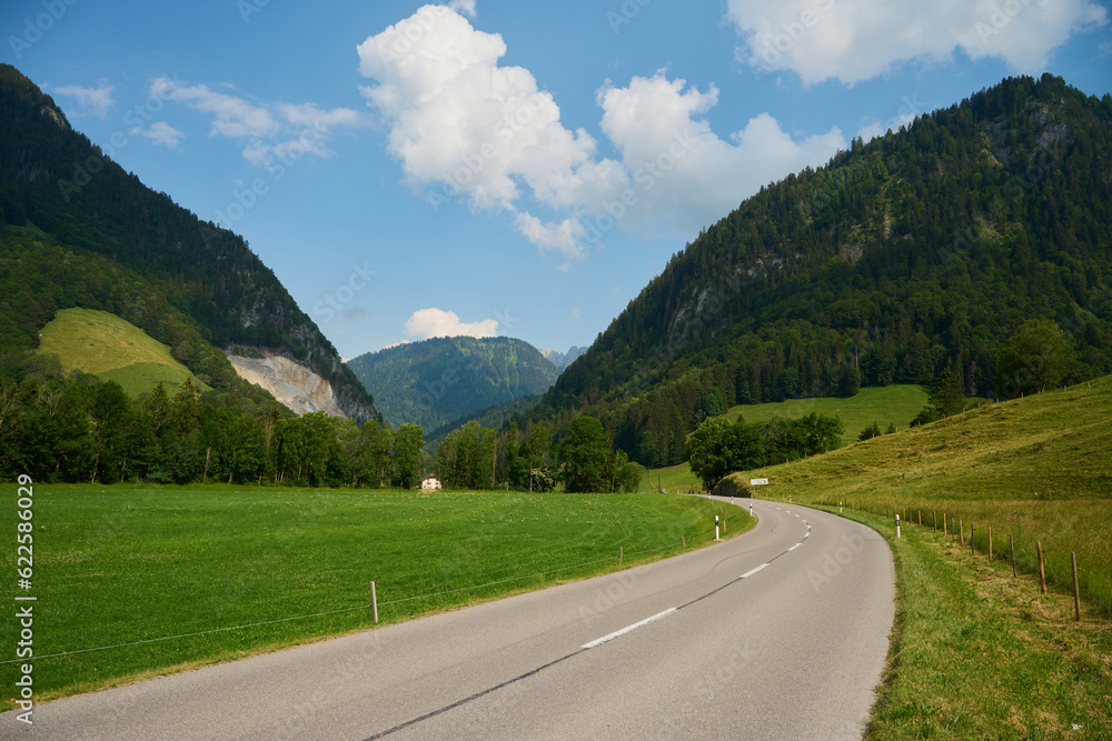 Road in the mountains Road in the mountains