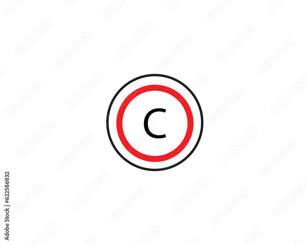 c creative logo design element c creative logo design element
