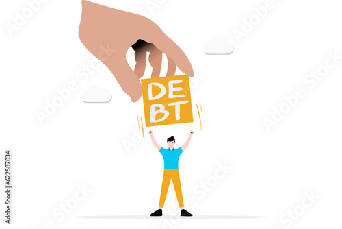 The big hand that lifted the debt burden of a young businessman