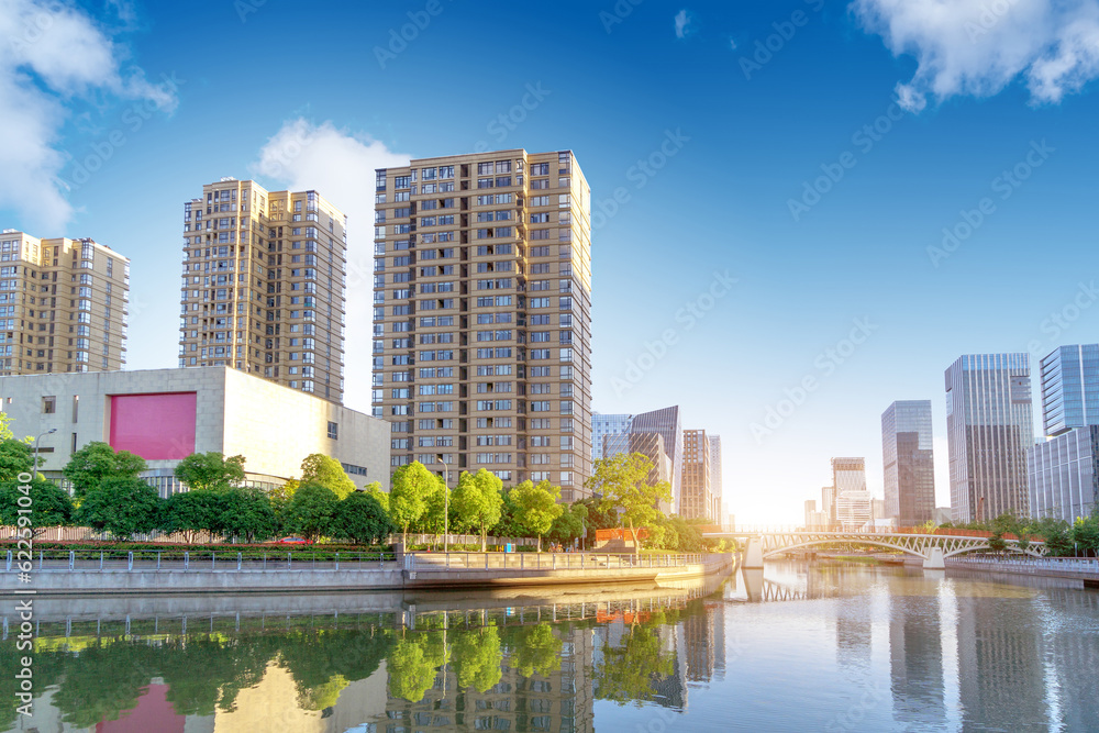 China Ningbo Cityscape