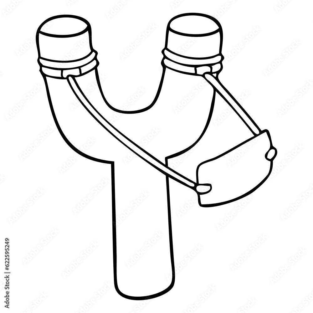 slingshot sketch illustration slingshot sketch illustration